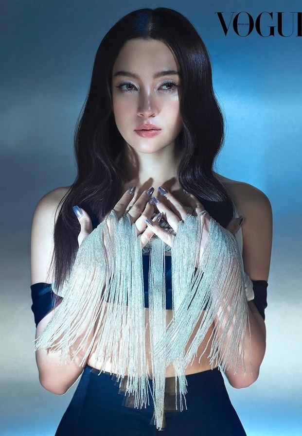 ผลงานถ่ายแบบของนางเอกสาว